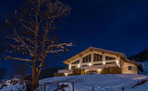 Bergerhof Alpin Lodge durante el invierno