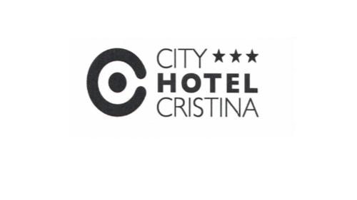 un cartello per il Natale in un hotel di città di CityHotel Cristina Vicenza a Vicenza