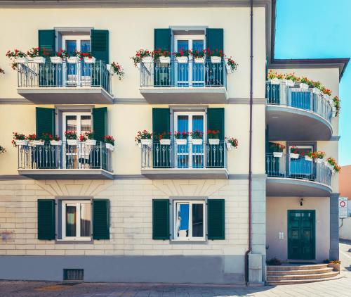 A balcony or terrace at Le Residenze del Centro