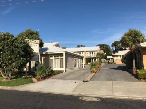 O edifício em que o motel americano se localiza