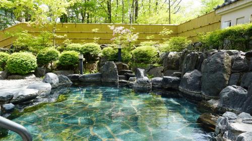 Piscina a Blancvert Nasu Onsen Hotel o a prop