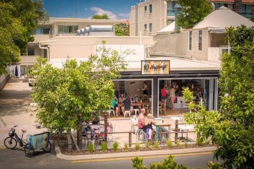 10 Hastings Street Motel tesisinde konaklayan konuklar