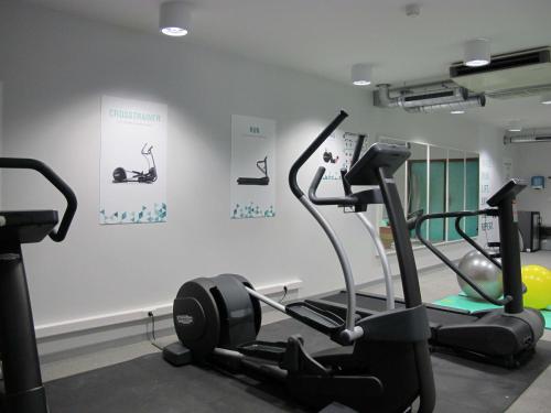 Het fitnesscentrum en/of fitnessfaciliteiten van BEST WESTERN Hotel Brussels South