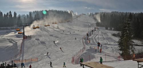 Pod Tatrami 2 - świetna lokalizacja, obok przystanku ski busa oraz restauracji, duży parking durante l'inverno