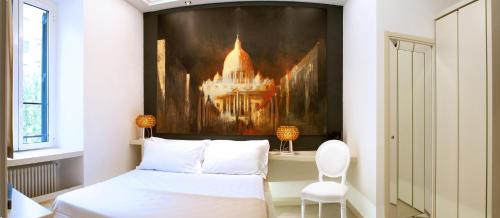 Bdb Luxury Rooms San Pietro में एक कमरे में एक या कई बेड