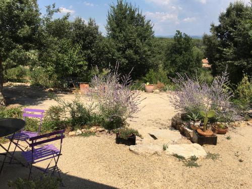 Jardí fora de Les Karakis, piscine au sel, jardin 5000m2