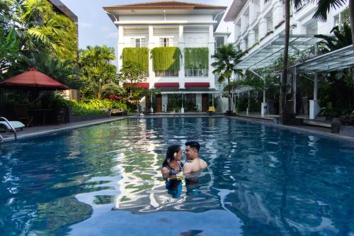 Kolam renang di atau dekat dengan Gallery Prawirotaman Hotel