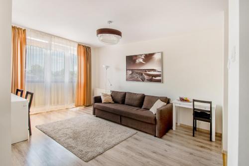 Prostor za sedenje u objektu Apartament Poniatowskiego - Komfortowe Noclegi