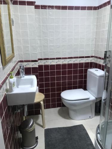 Kamar mandi di Lauramer Apartamento Bakio