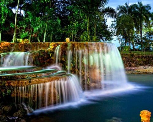 Landskap semula jadi dekat dengan hotel