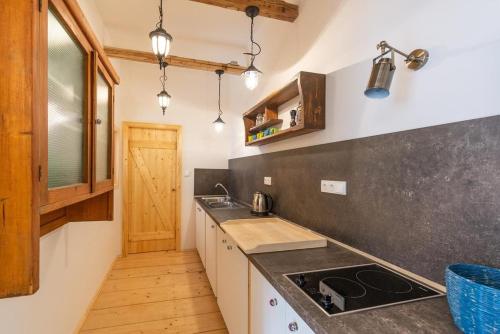 Una cocina o kitchenette en Apartment Sirius G in center of CB