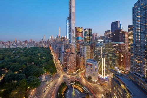 A general view of New York or a view of the city taken from a szállodákat