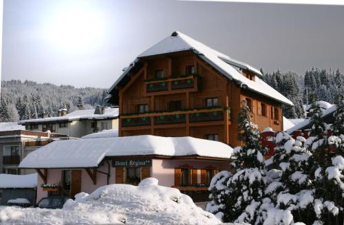 Chalet Hotel Régina взимку