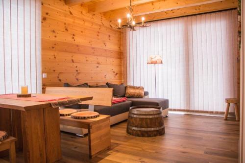 Zona d'estar a Chalet Traumblick