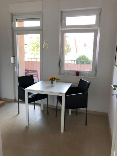 Кът за сядане в Feel-Good Apartment In Mannheim-Neckarau