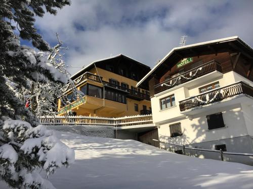 Hotel Les Granits durante el invierno