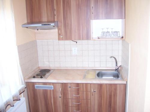 Una cocina o kitchenette en Pension Euro