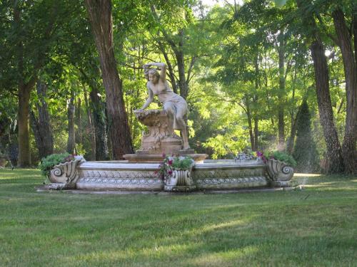 O grădină în afara Villa Castello Rausch