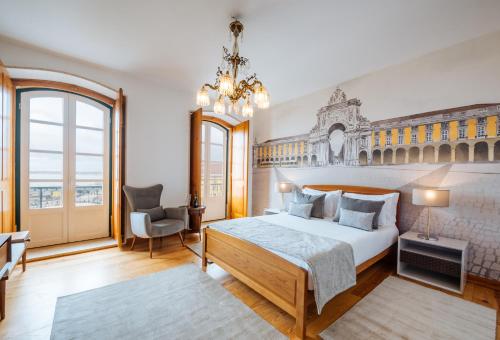 Cama ou camas em um quarto em Varandas de Lisboa - Tejo River Apartments & Rooms