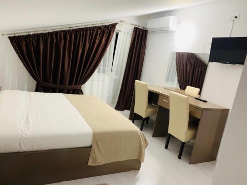 Katil atau katil-katil dalam bilik di FAST Airport Accomodation