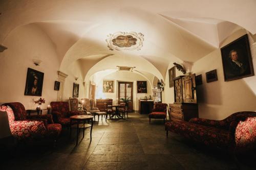 Zona d'estar a Historic Hotel Albrici