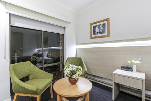 Zona d'estar a Morphettville Motor Inn