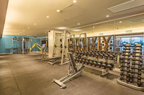 Gimnàs o zona de fitness de Citadines Bay City Manila