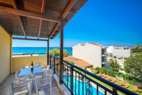 Balkon ili terasa u objektu Konstantinos Beach 2