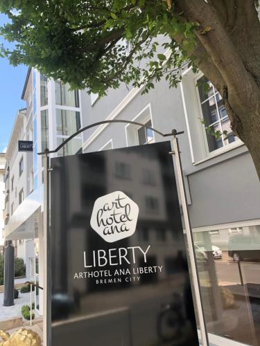 Sertifikat, nagrada, logo ili drugi dokument prikazan u objektu Arthotel ANA Liberty Bremen City