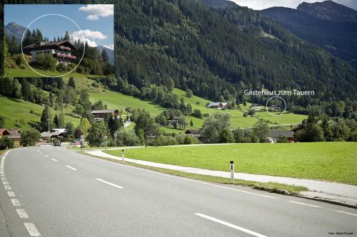 Naturlandschaft in der Nähe der Pension