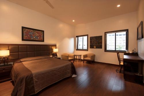 Park Suites में एक कमरे में एक या कई बेड