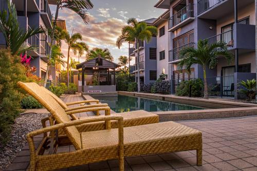 Kolam renang di atau di dekat Southern Cross Atrium Apartments