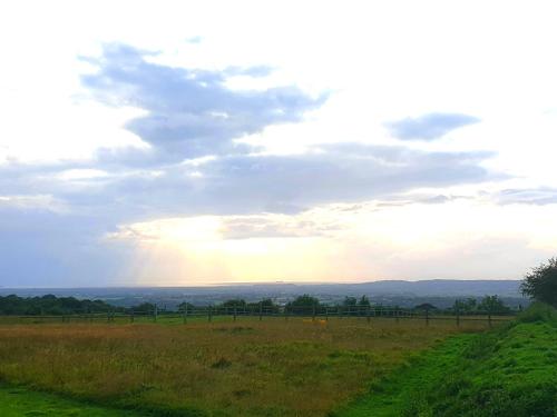 Paisagem natural perto da casa de hóspedes