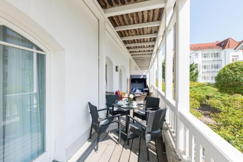 Un balcon sau o terasă la Strandhaus Belvedere