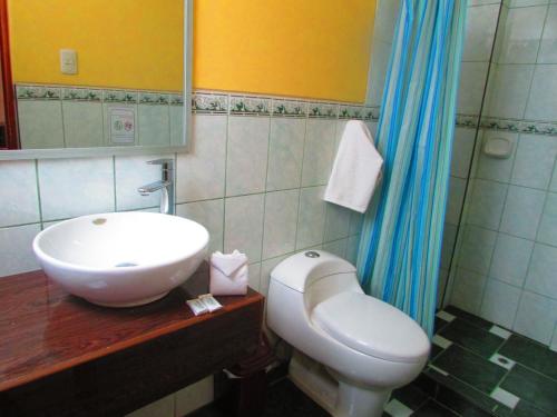 Maya Inn tesisinde bir banyo