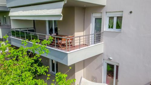 A balcony or terrace at Comfort Luxury Maisonette