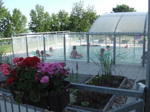 A piscina em ou perto de Hotel Termal Mušov