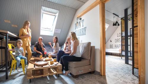 Setusvæði á Eco Hostel DROVA