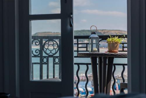 Un balcon sau o terasă la Belmont Llandudno