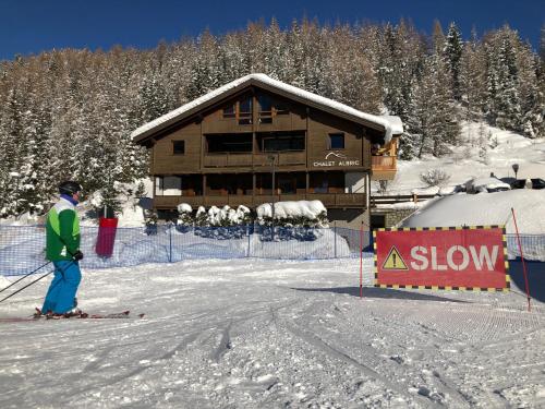 Chalet Albric a l'hivern