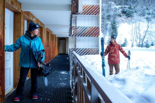 Objekt Résidence Capfun du Téléphérique, Morzine zimi