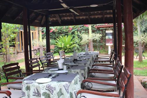 Restaurant o un lloc per menjar a Afrika Lodges