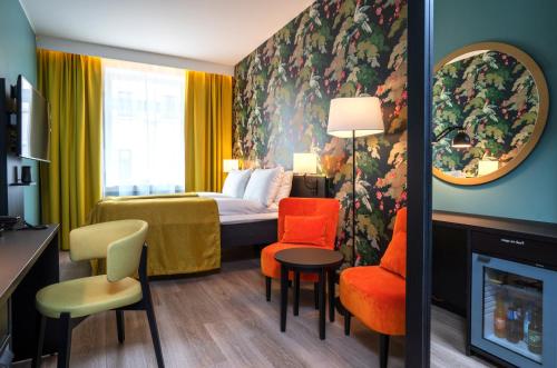 Zona d'estar a Thon Hotel Bristol, Bergen