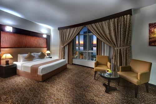 Cama ou camas em um quarto em Aryana Hotel