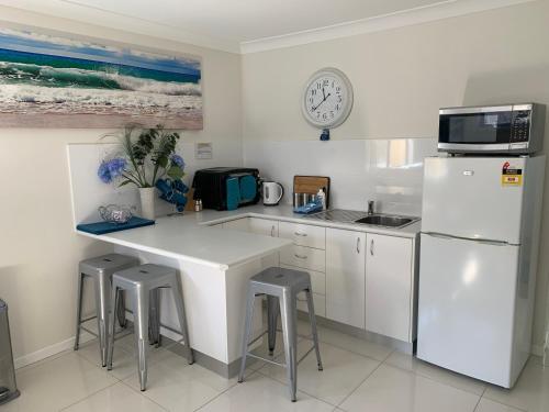 Dapur atau dapur kecil di Lazy Dayz Shellharbour