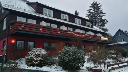 Wald-Landhaus durante el invierno