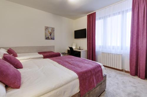 Krevet ili kreveti u jedinici u objektu MVP apartment - Belgrade Waterfront