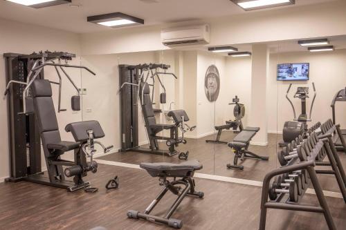 Fitnes centar i/ili fitnes sadržaji u objektu Fletcher Hotel-Restaurant Het Veerse Meer