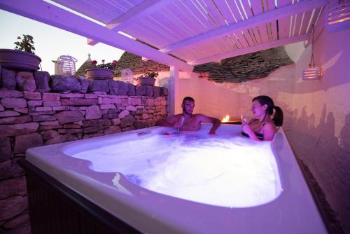 Khách lưu trú tại Trulli Holiday Deluxe & Wellness