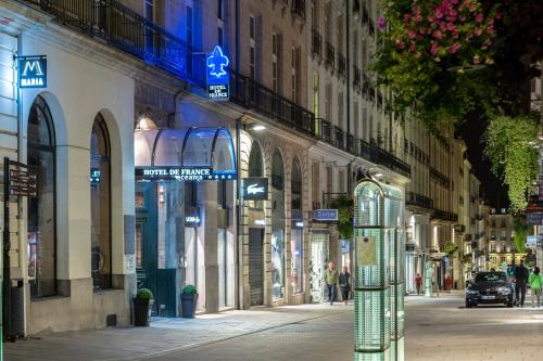 El edificio en el que está el hotel